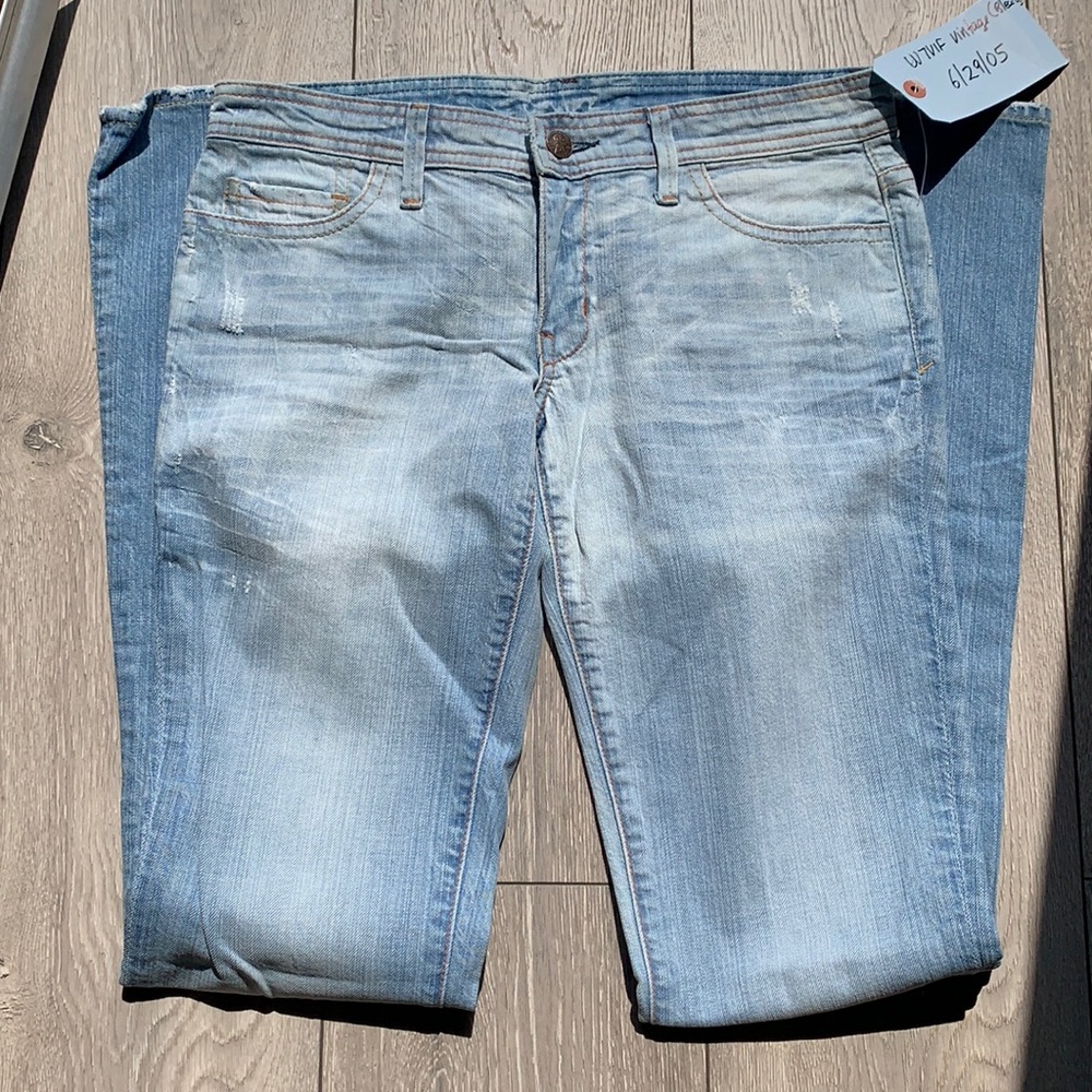 575 women’s wide leg flare jeans